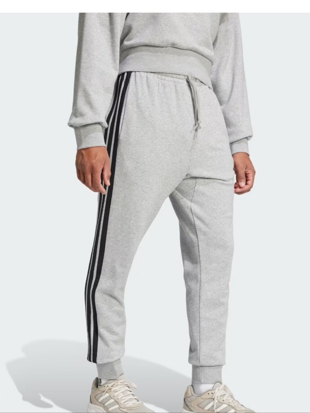 NWT Adidas Essential 3-Stripes French Terry Joggers